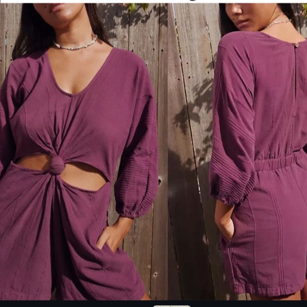 Free People knotted romper
